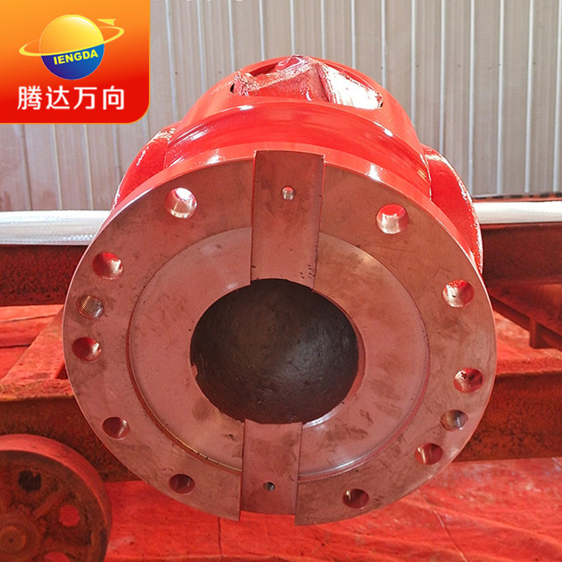 SWC350BH十字轴式万向联轴器弹性联轴器带弹性垫减少振动缓冲补偿
