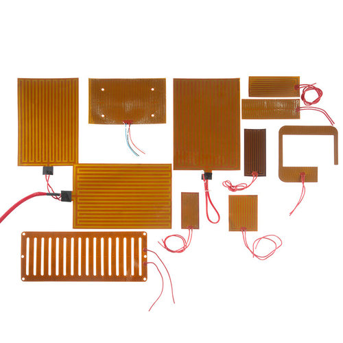 凯胜PI加热膜12V聚酰亚胺加热片kapton heater发热板加热板电热膜