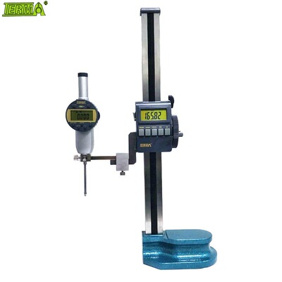 TERMA特马0-600mm单柱数显高度尺HDA650高精度电子手摇高度规