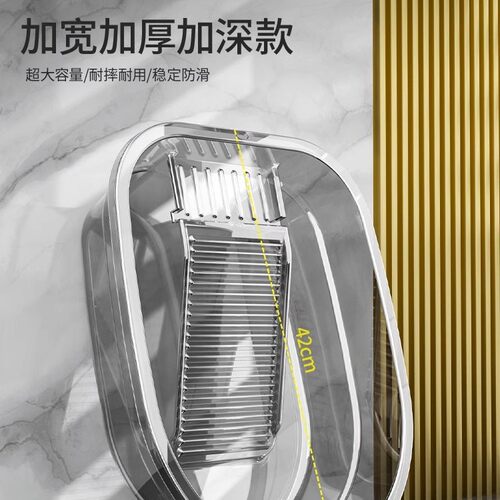 洗衣盆家用新式加深加厚手洗多功能学生宿舍宝宝手动搓衣板盆