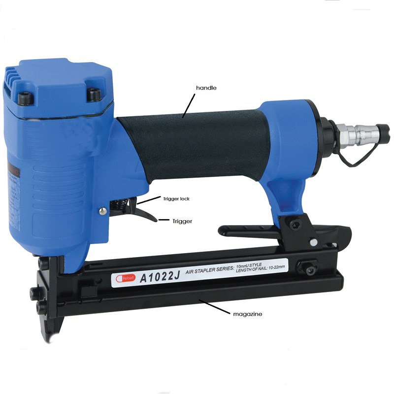 直供木工用气动工具J1022码钉枪电钉枪直钉枪使用空压机