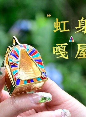 藏式纯银虹身嘎乌盒擦擦项坠吊坠