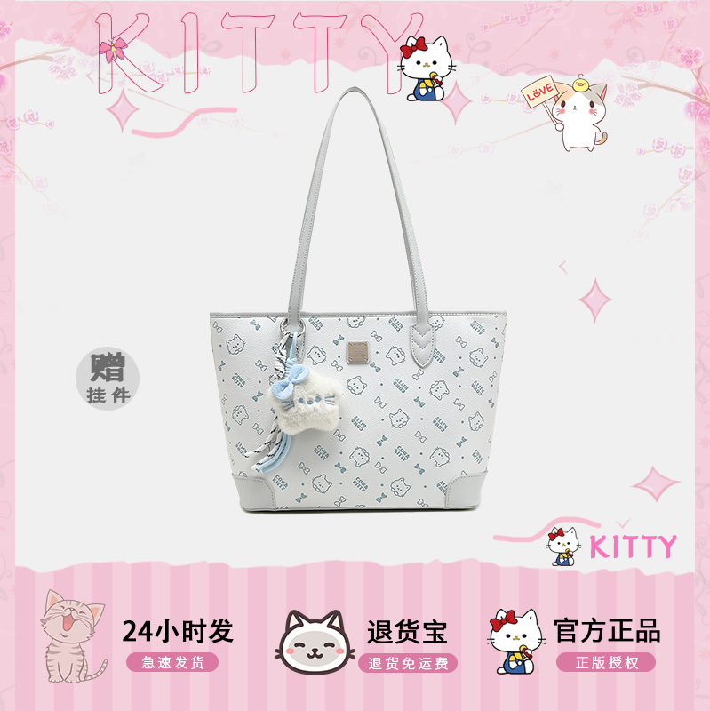 2025新款时尚百搭单肩包女高级感小众设计手提腋下托特包可爱少女