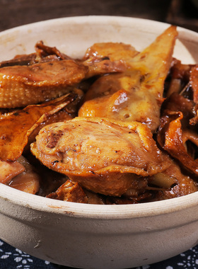 【多件优惠】小城肴砂锅香煎姜母鸭500gSGS116项兽残检测0检出