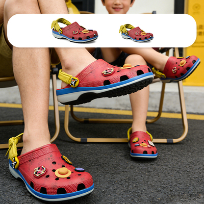 CROCS卡洛驰夏新款洞洞鞋Clog 沙滩鞋亲子凉鞋 航海王路飞 212125