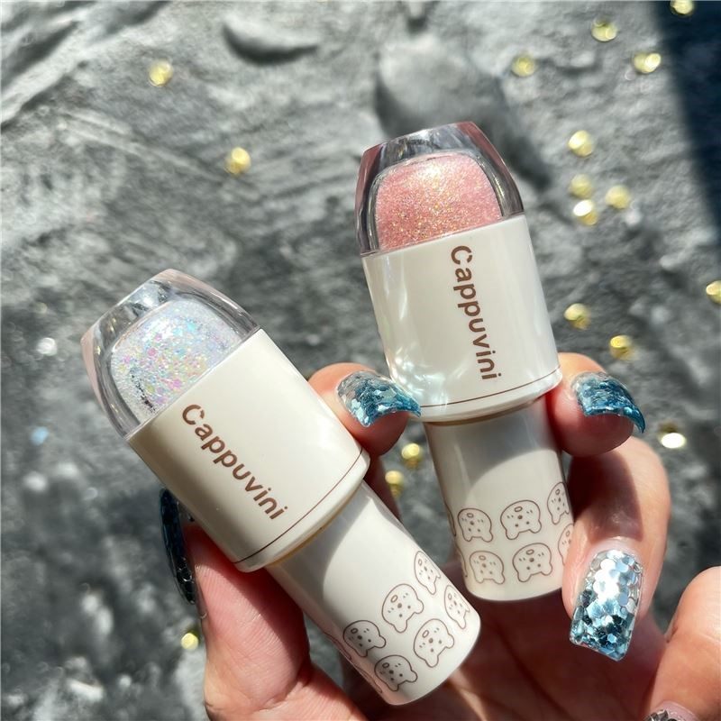 小熊液体眼影超闪大亮片细闪爆闪珠光闪粉亮晶晶闪粉眼亮闪舞台妆