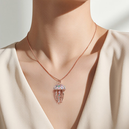 gstv多种宝石项链高级轻奢风