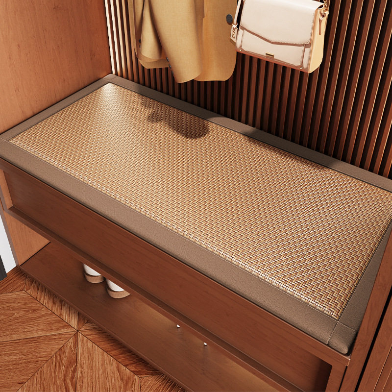 夏季冰藤长椅坐垫长凳垫长条餐椅座垫凉感藤编凉席垫子防滑椅子垫,床上用品,凉席/草席/麻席,淘宝优惠券,粉丝福利购,淘宝优惠卷