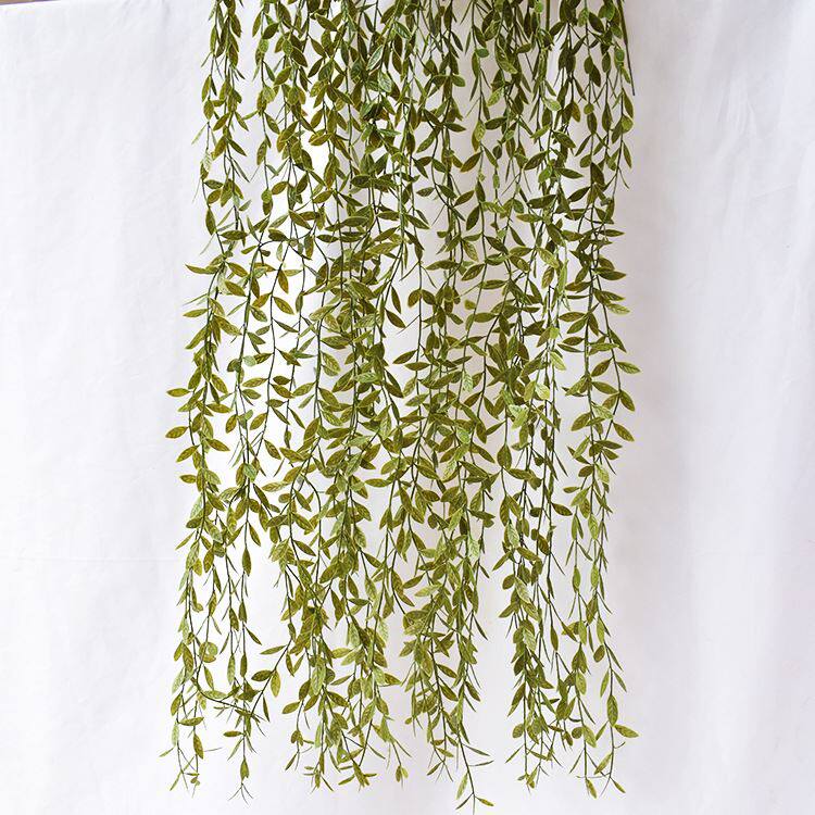 深色绿色仿真过江龙草壁挂加长绿草壁挂绿色仿真植物藤蔓叶子