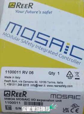 REER睿奥MOSAIC安全模块MI8O4 110001议价