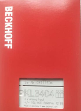 KL3404倍福模块，行货！(议价)