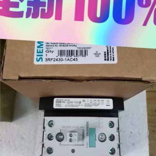 半导体接触器 3RF2430-1AC45，议价
