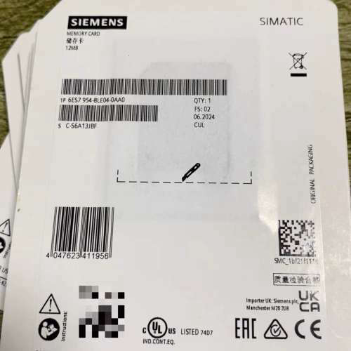6ES7954-8LE04-0AA0 储存卡议价