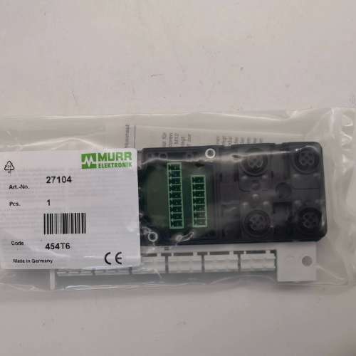 MURR 27104 钝化Dl 0°塑料 4XM12 5PO议价