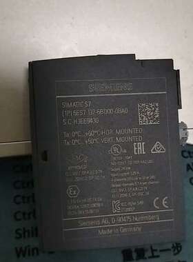 (议价）6ES7 137-6BD00-0BA0，排插，