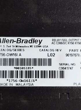 (议价）1756-OW16IA。齐全