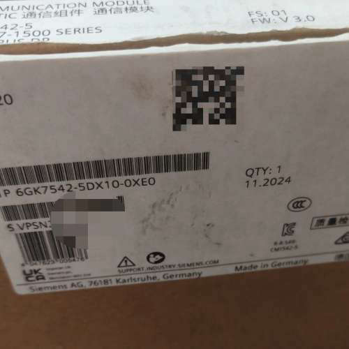 6GK7542-5DX10-0XE0通信处理器，原议价