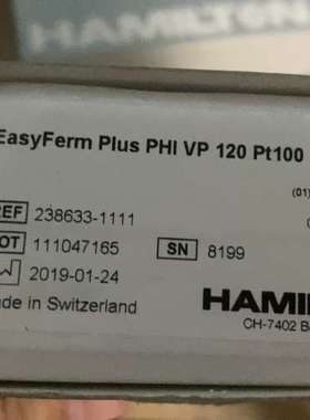 (议价）汉密尔顿PH电极238633-1111+EasyFerm+