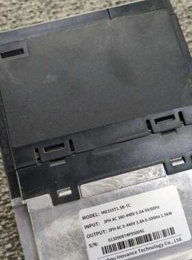 汇川变频器MD310T1.5B-TC，1.5KW功率，3议价