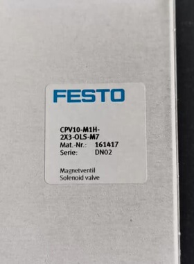 FESTO 电磁阀CPV10-M1H-2X3-OLS(议价)