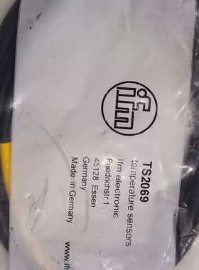 (议价）IFM易福门温度传感器TS2069，，制