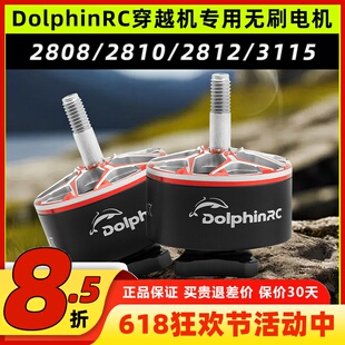 DolphinRC无刷电机2808 2810负载马达2812 3115穿越机专用电机6S
