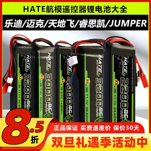 HATE遥控器电池乐迪天地飞迈克