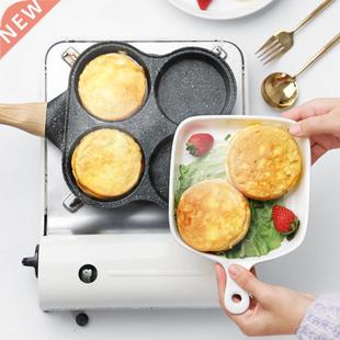 4 Hole Home Kitchen Non-stick Aluminum Alloy Omelet Pan