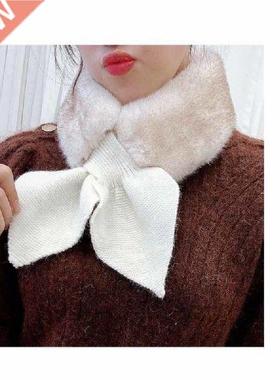 Winter Cute Children Faux Fur Scarf Boy Girls Scarves Baby