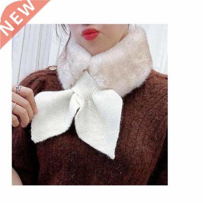 Winter Cute Children Faux Fur Scarf Boy Girls Scarves Baby