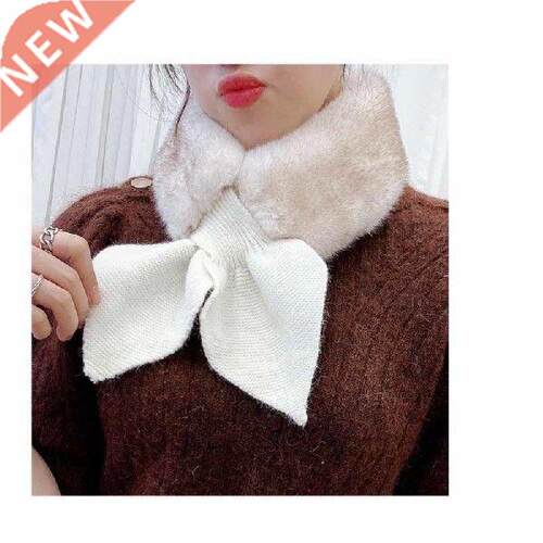 Winter Cute Children Faux Fur Scarf Boy Girls Scarves Baby