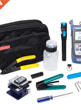 DEBAOFU 12pcs/set Fiber Optic FTTH Cold connection Tool Kit