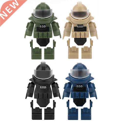 Military Figures Bomb Disposal Suit Accessories Building Blo