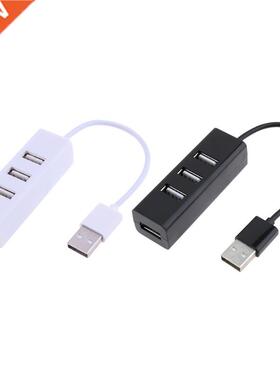 USB Hubs Compact 4 Port USB 2.0 Hub Splitter Adapter 480M/bp