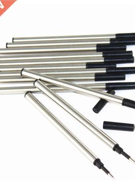 High quality 10 pcs black Refill Medium Nib Rollerball pen