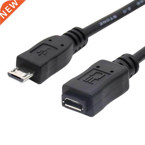 Micro USB extension cable 50cm 20cm 5pin V8 male to female