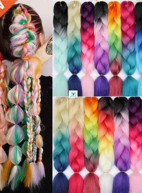 Jumbo Braids Long Ombre Jumbo Synthetic Braiding Hair Croche