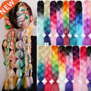 Jumbo Braids Long Ombre Jumbo Synthetic Braiding Hair Croche