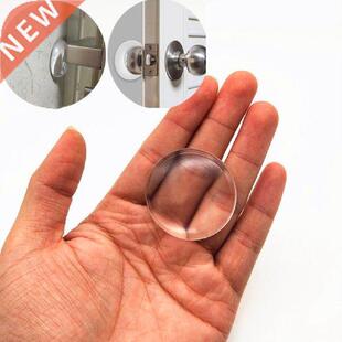 6Pcs/Set Door Knob Wall Shield Clear Bumpers Silicone