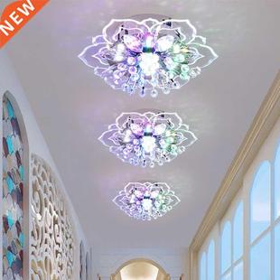 Lamp Ceiling LED Room Crystal Living Modern Hallway Light