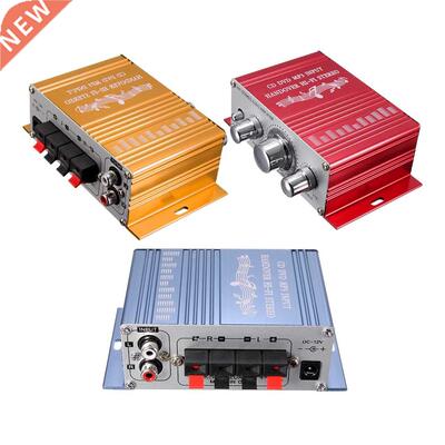 RCA 2CH for Hi-Fi Stereo Amplifier Booster MP3 Speaker For C