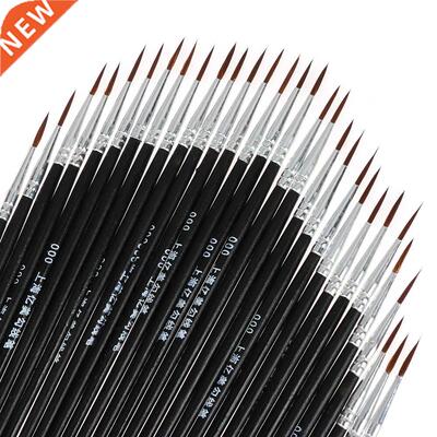 10 PCs/Set Fine Hand Painted Thin Hook Line Pen Art Supplies