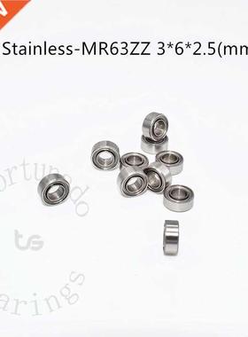 Stainless steel bearing 10PCS SMR6ZZ *6*2.5(mm) free shipp