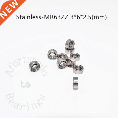 Stainless steel bearing 10PCS SMR6ZZ *6*2.5(mm) free shipp