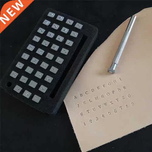 6pcs/set English Letter Alphabet Numbers Stamping Punch Set