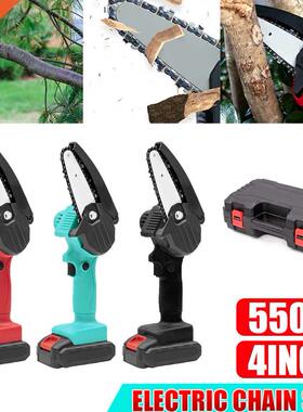 4 Inch Mini Cordless Chainsaw Portable Rechargeable