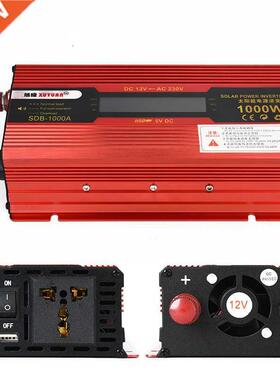 1000W Car Inverter Modified Sine Wave DC 12V/24V to AC 110V/