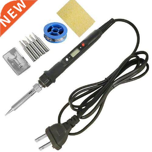 80W Digital Electric Soldering Iron Kit Set Temperature