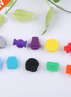 12Pcs Silicone Markers Reusable Drink Charms Wine