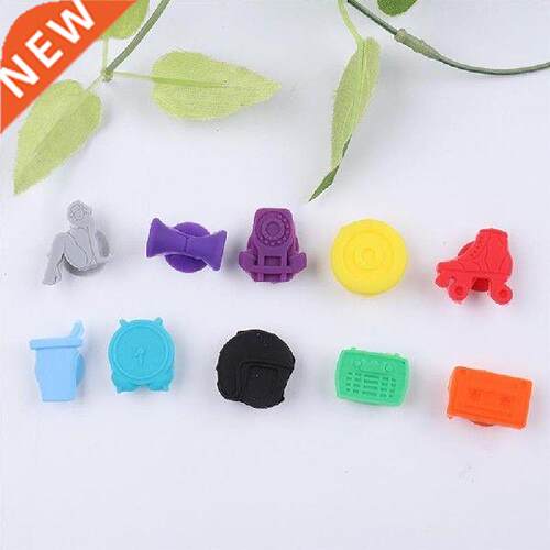 12Pcs Silicone Markers Reusable Drink Charms Wine